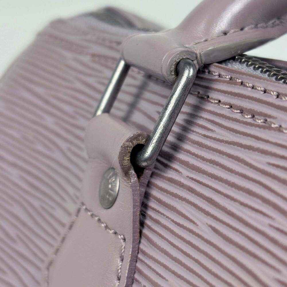 Louis Vuitton Speedy 25 Handbag Mini Boston Bag Epi Lilac M4301B Women's - Picture 6 of 9